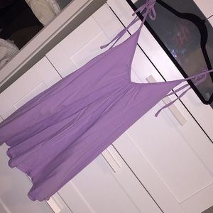 Lavender beach dress